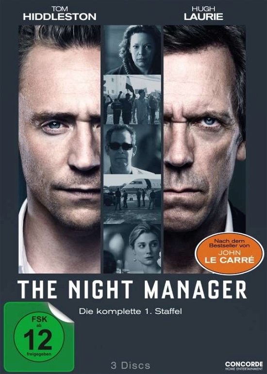 Cover for Tom Hiddleston / Hugh Laurie · The Night Manager-die Komplette 1.staffel (DVD) (2016)