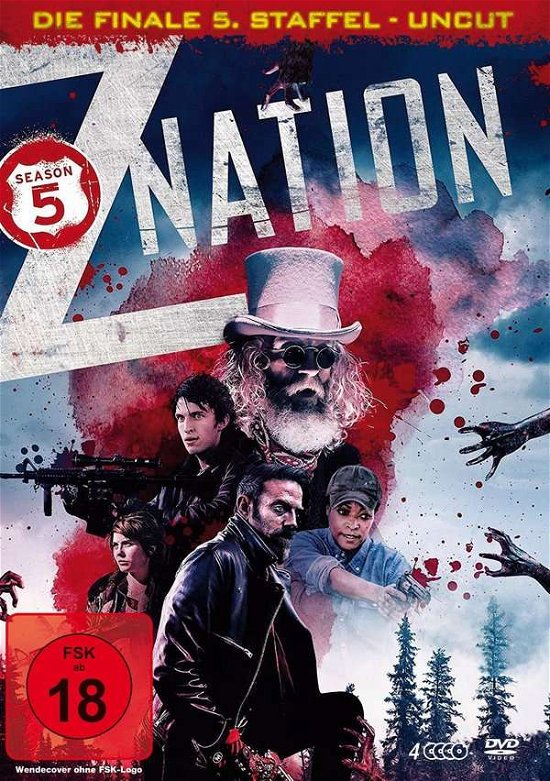 Cover for Smith,kellita / Allan,keith / Hodgkinson,russell · Z Nation - Staffel 5 (4 Dvds Uncut-edition) (DVD) (2019)