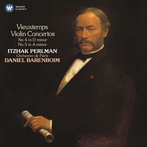 Cover for Perlman Itzhak · Vieuxtemps Violin Concertos N (CD) [Remastered edition] (2015)