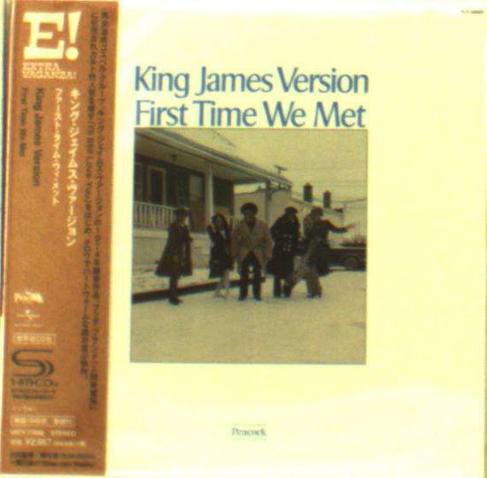 Cover for King James Version · First Time We Met: Limited (CD) [Limited edition] (2016)