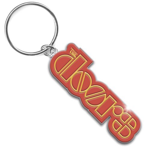 The Doors Keychain: Logo (Enamel In-fill) - The Doors - Produtos - Bravado - 5055295389465 - 15 de abril de 2016