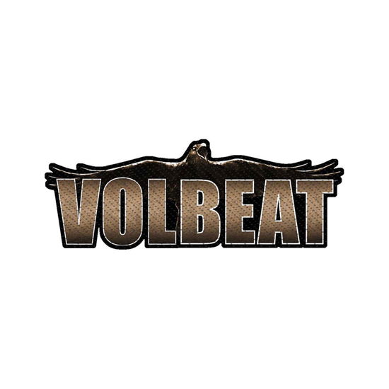 Cover for Volbeat · Volbeat: Raven Logo Cut-Out (Toppa) (MERCH) [Black edition] (2019)
