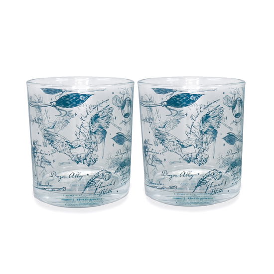 Cover for Half Moon Bay · Glasses Set of 2 Boxed (300ml) - Harry Potter (Diagon) (MERCH) (2025)