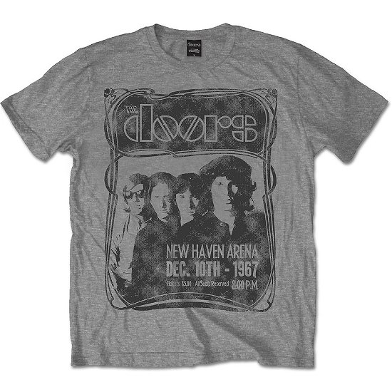 Cover for The Doors · The Doors Unisex T-Shirt: New Haven Frame (T-shirt) [size S] [Grey - Unisex edition] (2016)