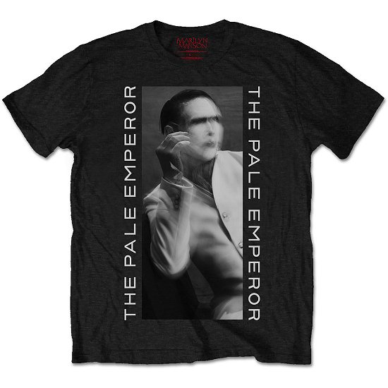 Marilyn Manson Unisex T-Shirt: The Pale Emperor - Marilyn Manson - Marchandise -  - 5056170692465 - 