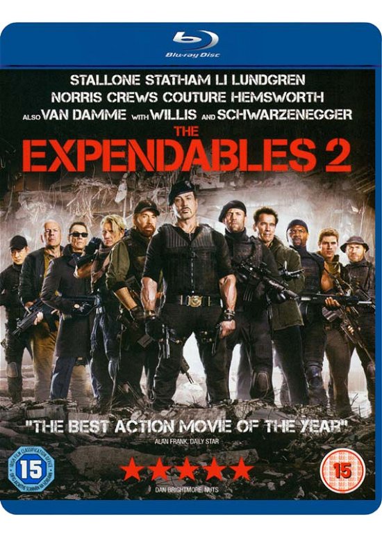 The Expendables 2 - The Expendables 2 - Film - Lionsgate - 5060223768465 - 10 december 2012