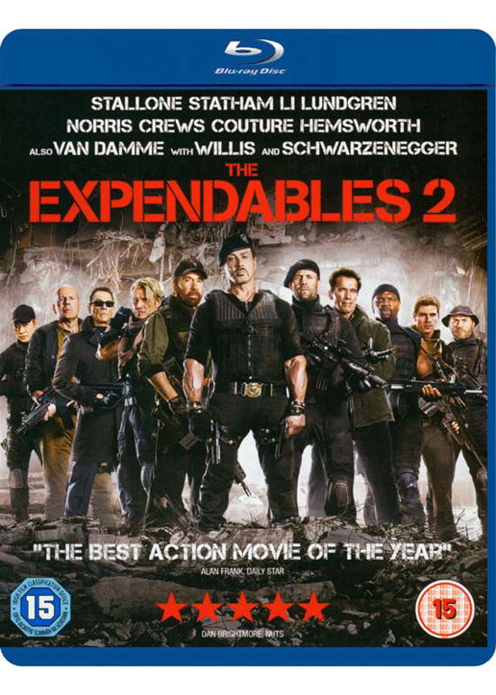 Cover for The Expendables 2 (Blu-Ray) (2012)