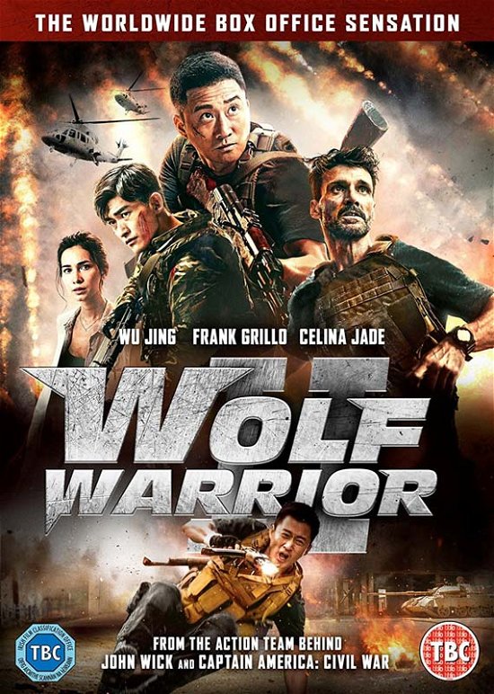 Cover for Wolf Warrior II (aka Zhan lang II) (DVD) (2018)