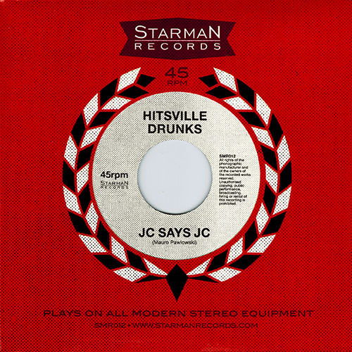 Cover for Hitsville Drunks · Jc Says Jc (LP) (2014)