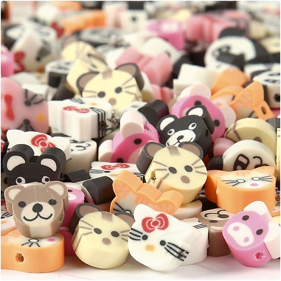 Cover for Figure Beads · Animals (200 Pcs.) (69618) (Spielzeug)