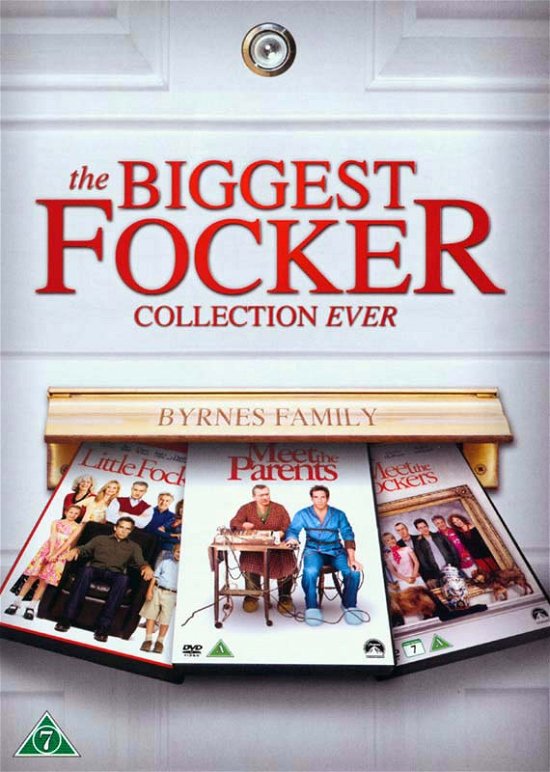 Cover for Fockers · Fockers 1-3 (DVD) (2016)