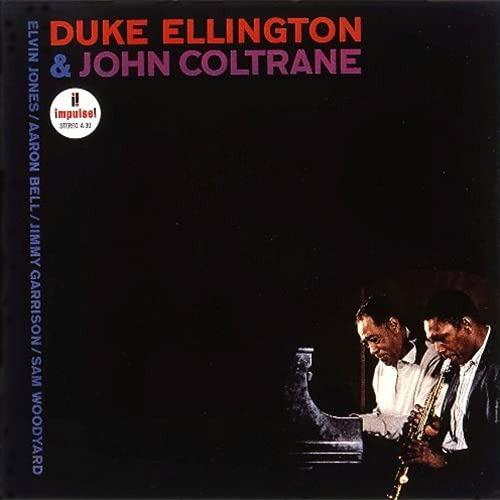 Cover for Duke Ellington &amp; John Coltrane · Duke Ellington &amp; John Coltrane (+2 Bonus Tracks) (Limited Red Vinyl) (LP) (2024)