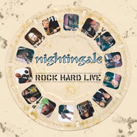 Nightingale · Rock Hard Live (Clear Vinyl) (LP) (2021)