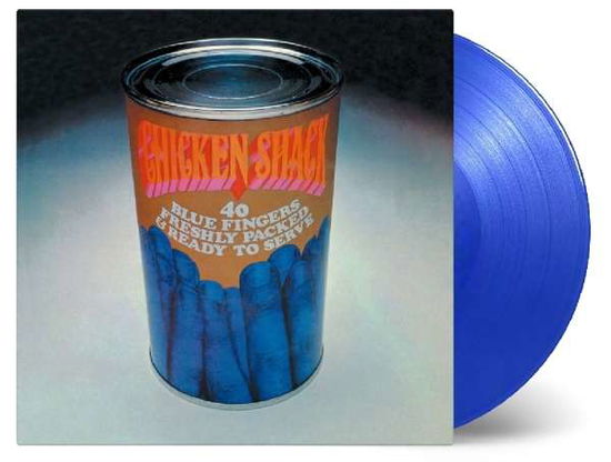 Cover for Chicken Shack · 40 Blue Fingers.. -Clrd- (VINIL) [Coloured edition] (2018)