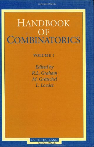 Cover for Bozzano G Luisa · Handbook of Combinatorics Volume 1 (Inbunden Bok) (1995)