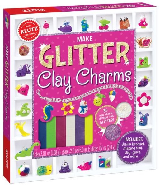 Cover for Editors of Klutz · Make Glitter Clay Charms - Klutz (Book) (2015)