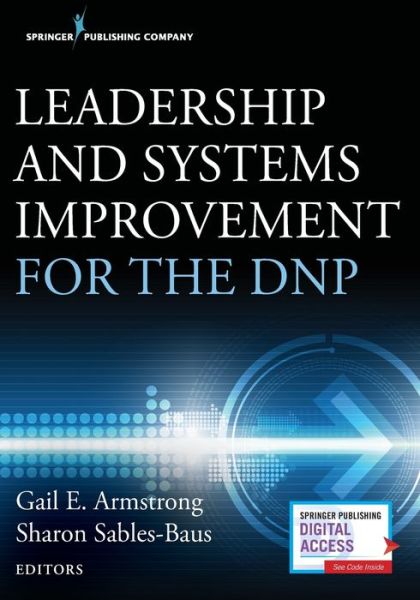Cover for Leadership and Systems Improvement for the DNP (Paperback Book) (2019)