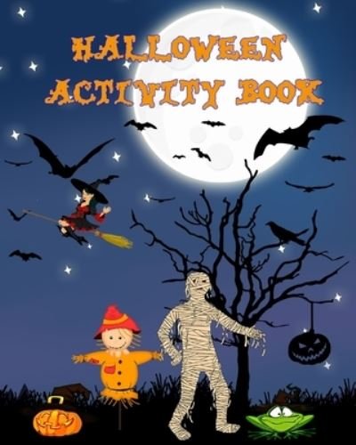Cover for Dane Grunn · Halloween Activity Book (Taschenbuch) (2024)