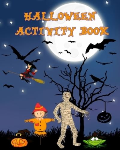 Cover for Dane Grunn · Halloween Activity Book (Taschenbuch) (2024)