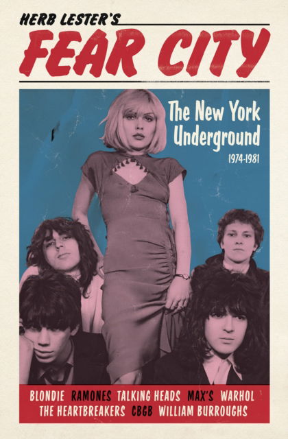 Cover for Gary Lachman · Fear City: The New York Underground, 1974-1981 (Landkarten) (2025)