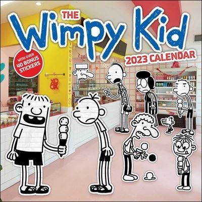 Wimpy Kid 2023 Wall Calendar - Jeff Kinney - Produtos - ABRAMS - 9781419763465 - 25 de outubro de 2022