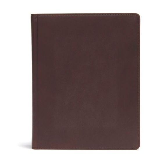 Cover for C. S. B. Bibles CSB Bibles by Holman · CSB Notetaking Bible, Brown Genuine Leather over Board (Book) (2017)