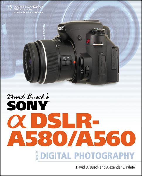 Cover for David Busch · David Busch's Sony Alpha DSLR-A580/A560 Guide to Digital Photography (Paperback Book) (2011)