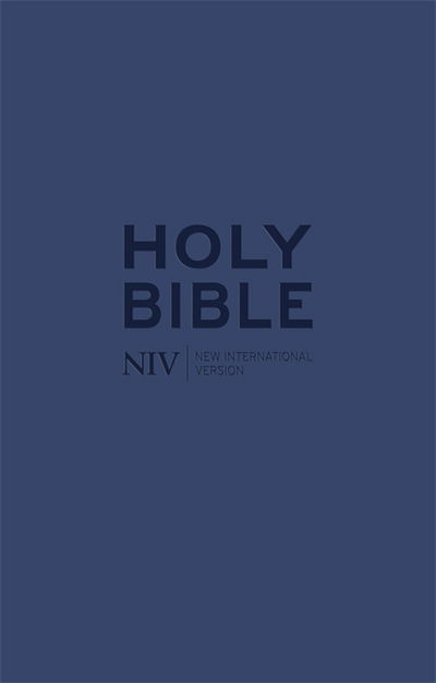 Cover for New International Version · NIV Tiny Navy Soft-tone Bible with Zip - New International Version (Pocketbok) (2014)