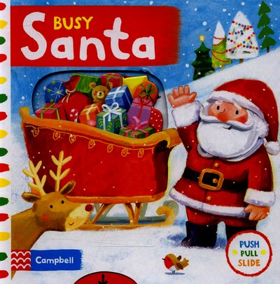 Cover for Ag Jatkowska · Busy Santa - Campbell Busy Books (Tavlebog) [Main Market Ed. edition] (2015)