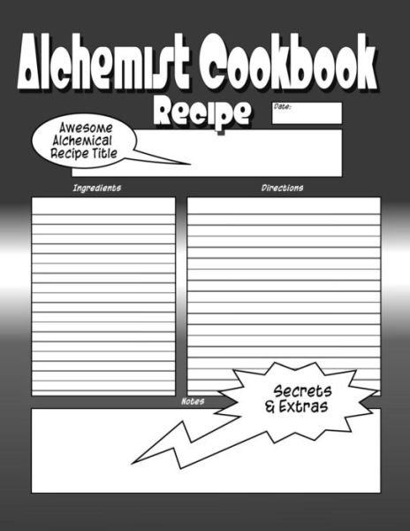 Cover for 88 Immortals · Alchemist Cookbook: the Worlds Greatest Alchemist Cookbook You Now Want! (Pocketbok) (2015)