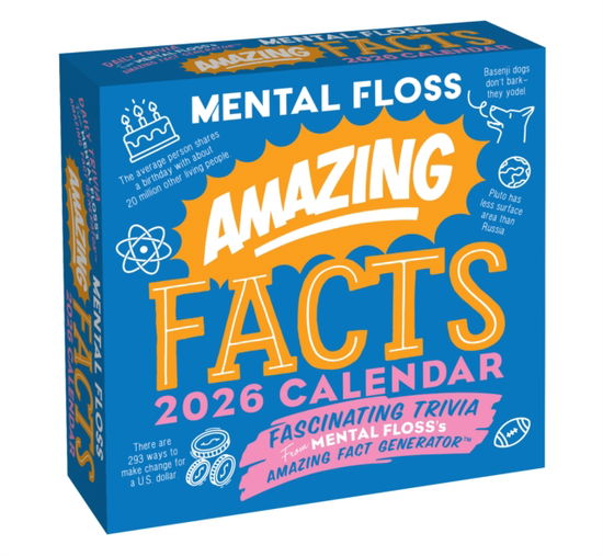 Amazing Facts from Mental Floss 2026 Calendar: Fascinating Trivia from the Amazing Fact Generator™ - Mental Floss - Merchandise - Andrews McMeel Publishing - 9781524898465 - August 12, 2025