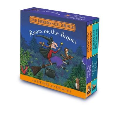 Cover for Julia Donaldson · Room on the Broom and The Snail and the Whale Board Book Gift Slipcase (Bok) (2021)