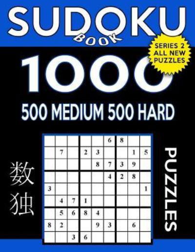 Cover for Sudoku Book · Sudoku Book 1,000 Puzzles, 500 Medium and 500 Hard (Pocketbok) (2017)