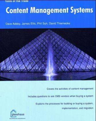 Cover for Dave Addey · Content Management Systems (Tools of the Trade) (Paperback Book) [1st edition] (2003)