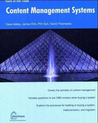 Content Management Systems (Tools of the Trade) - Dave Addey - Livros - APress - 9781590592465 - 13 de outubro de 2003
