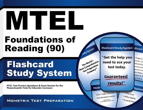 Cover for Mtel Exam Secrets Test Prep Team · Mtel Foundations of Reading (90) Flashcard Study System: Mtel Test Practice Questions &amp; Exam Review for the Massachusetts Tests for Educator Licensure (Cards) (Pocketbok) [Flc Crds edition] (2023)