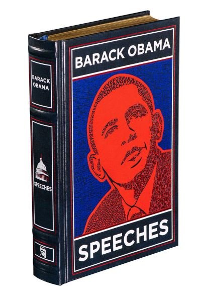 Cover for Barack Obama · Barack Obama Speeches - Leather-bound Classics (Hardcover Book) (2020)