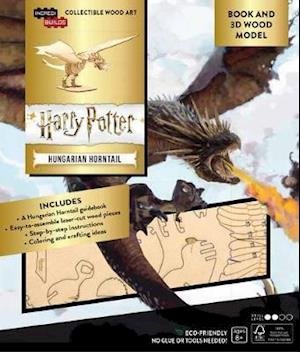 Cover for Insight Editions · IncrediBuilds: Harry Potter: Hungarian Horntail Book and 3D Wood Model: A Behind-the-Scenes Guide to the Dragons of the Wizarding World (Book) (2020)