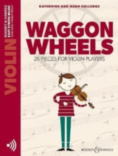 Cover for Sheila Mary Nelson · Waggon Wheels: 26 Pieces for Violin Players - Easy String Music (Sheet music) (2022)