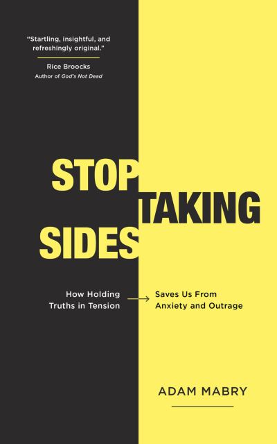 Cover for Adam Mabry · Stop Taking Sides (Paperback Book) (2020)