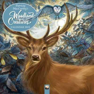 Cover for Flame Tree Studio · Patricia MacCarthy's Woodland Creatures Wall Calendar 2023 (Art Calendar) (Calendar) [New edition] (2022)