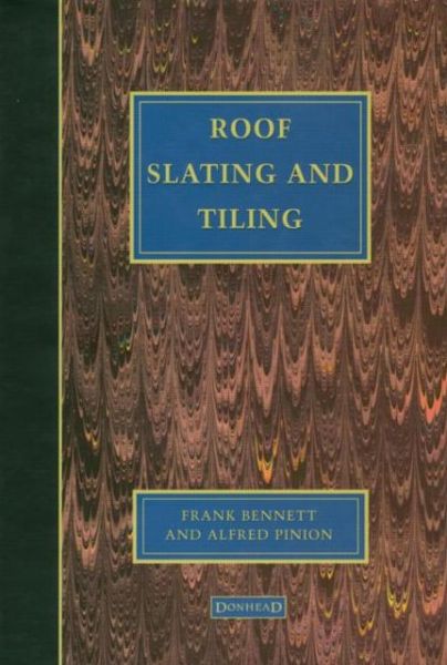 Cover for Frank Bennett · Roof Slating and Tiling (Hardcover Book) (2001)