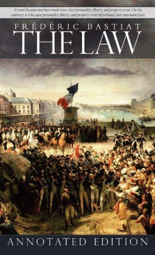 Cover for Frederic Bastiat · The Law (Inbunden Bok) (2013)