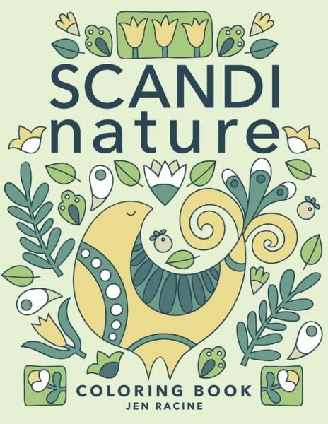 Cover for Jen Racine · Scandi Nature Coloring Book (Paperback Book) (2020)