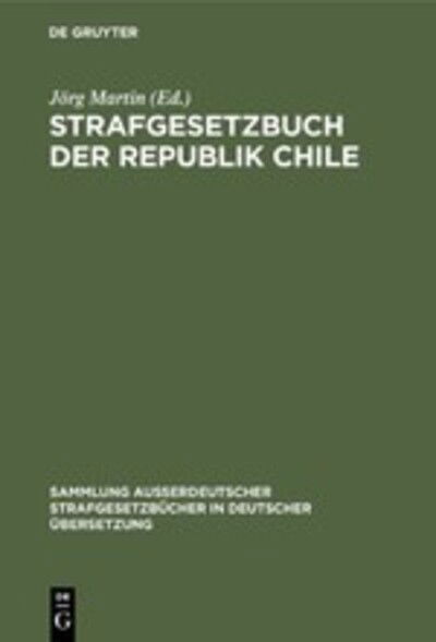 Cover for Chile · Strafgesetzbuch der Republik Chile (Buch) (1988)