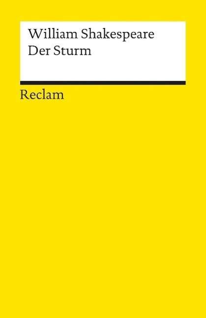 Cover for William Shakespeare · Reclam UB 00046 Shakespeare.Sturm (Bok)