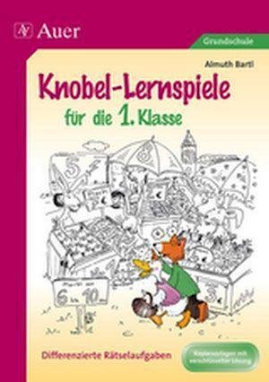 Cover for Almuth Bartl · Knobel-Lernspiele für die 1. Klasse (Paperback Book) (2009)
