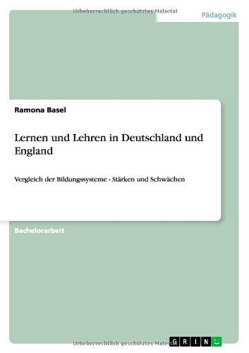 Cover for Basel · Lernen und Lehren in Deutschland (Book) [German edition] (2013)