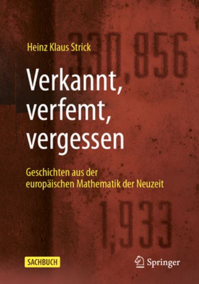 Cover for Heinz Klaus Strick · Verkannt, Verfemt, Vergessen (Book) (2024)