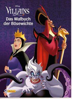 Cover for Nelson Verlag · Disney Villains: Das Malbuch der Bösewichte (Paperback Book) (2021)